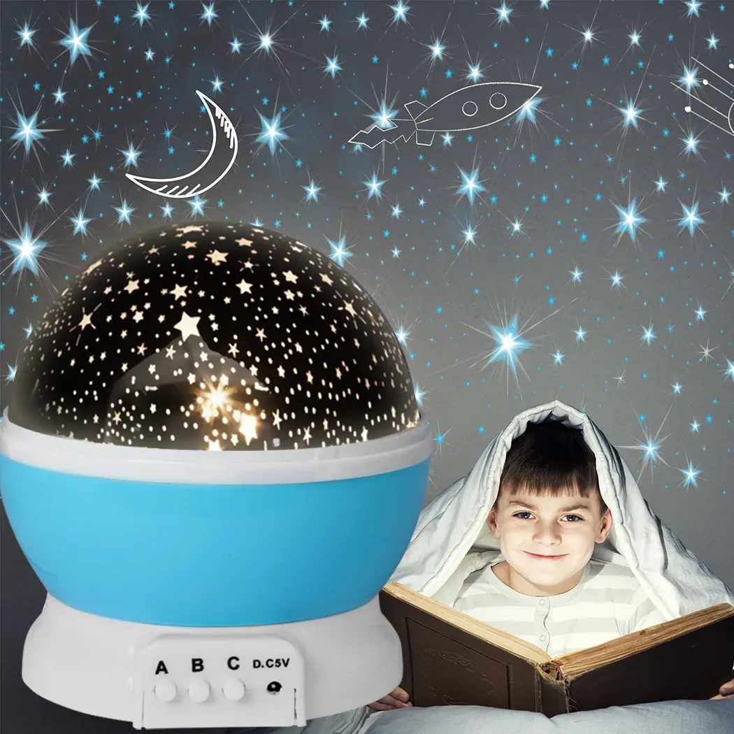 LED Night Star Sky Projector Light Lamp Rotating Starry Baby Room Kids Gift Price