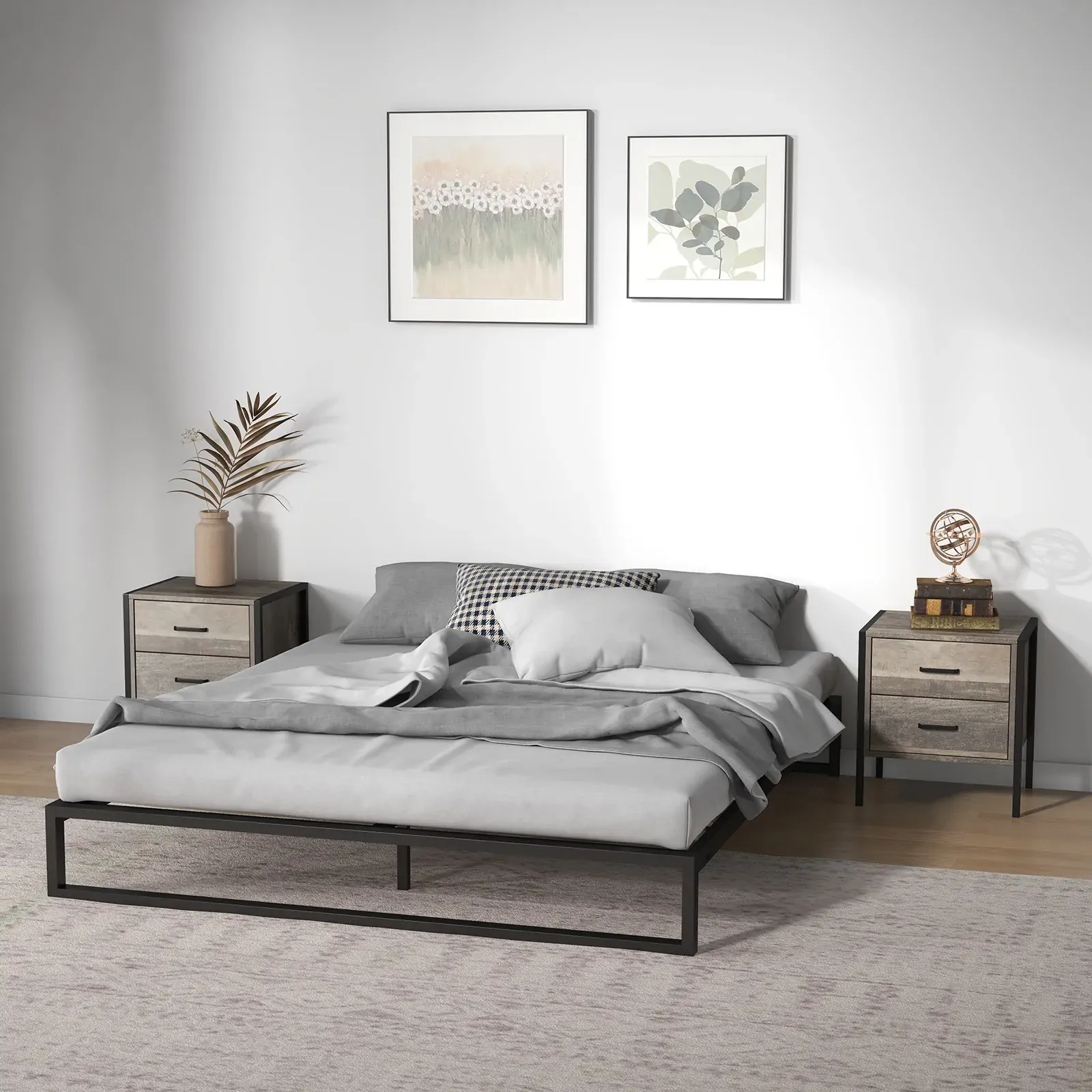 Florence Metal bed base Price