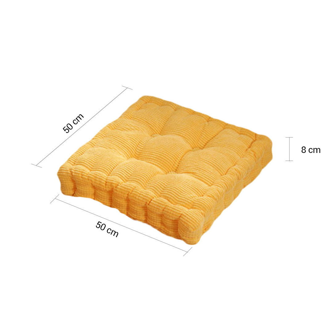 Square Cushion Soft Leaning Plush Backrest Throw Seat Pillow Home Office Decor Price