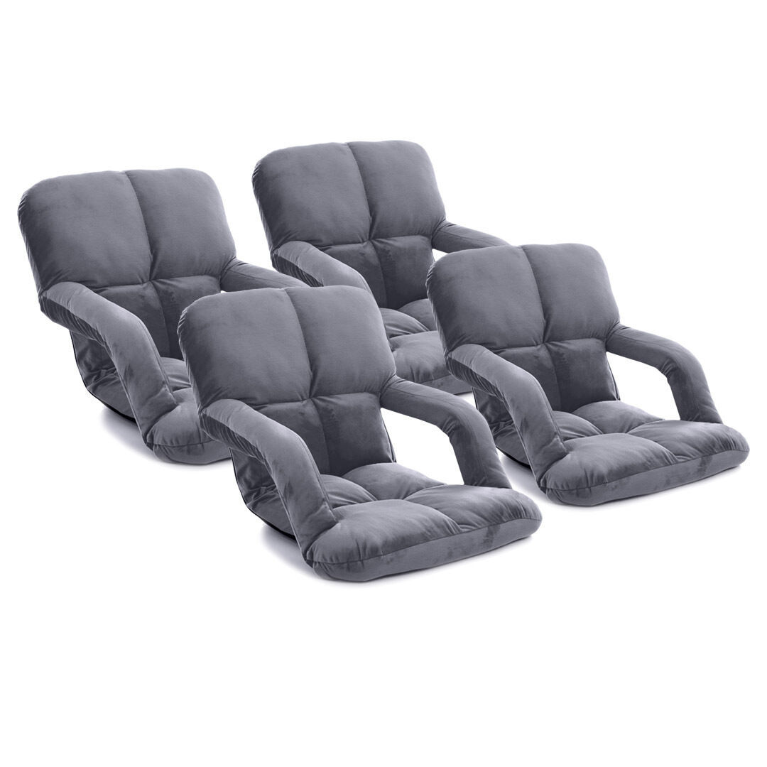 Foldable Lounge Cushion Adjustable Floor Lazy Recliner Chair with Armrest Price