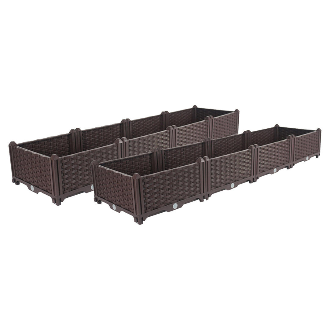 Elevated Raised Garden Bed Plants Vegetable Herb Flower Outdoor Plastic Planter Box Price