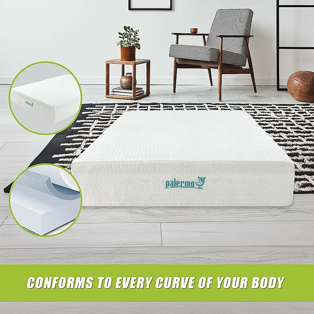 Atoka Mattress 30cm Memory Foam Green Tea Infused CertiPUR Approved Price