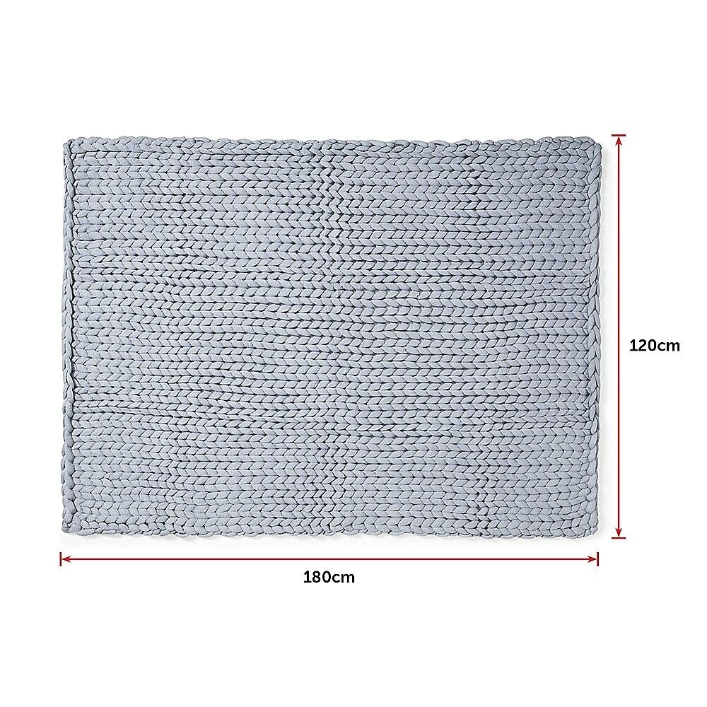 Hand Knitted Chunky Blanket Thick Acrylic Yarn Blanket Home Decor Throw Rug Price