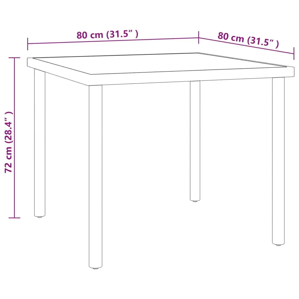 Outdoor Dining Set Steel Price