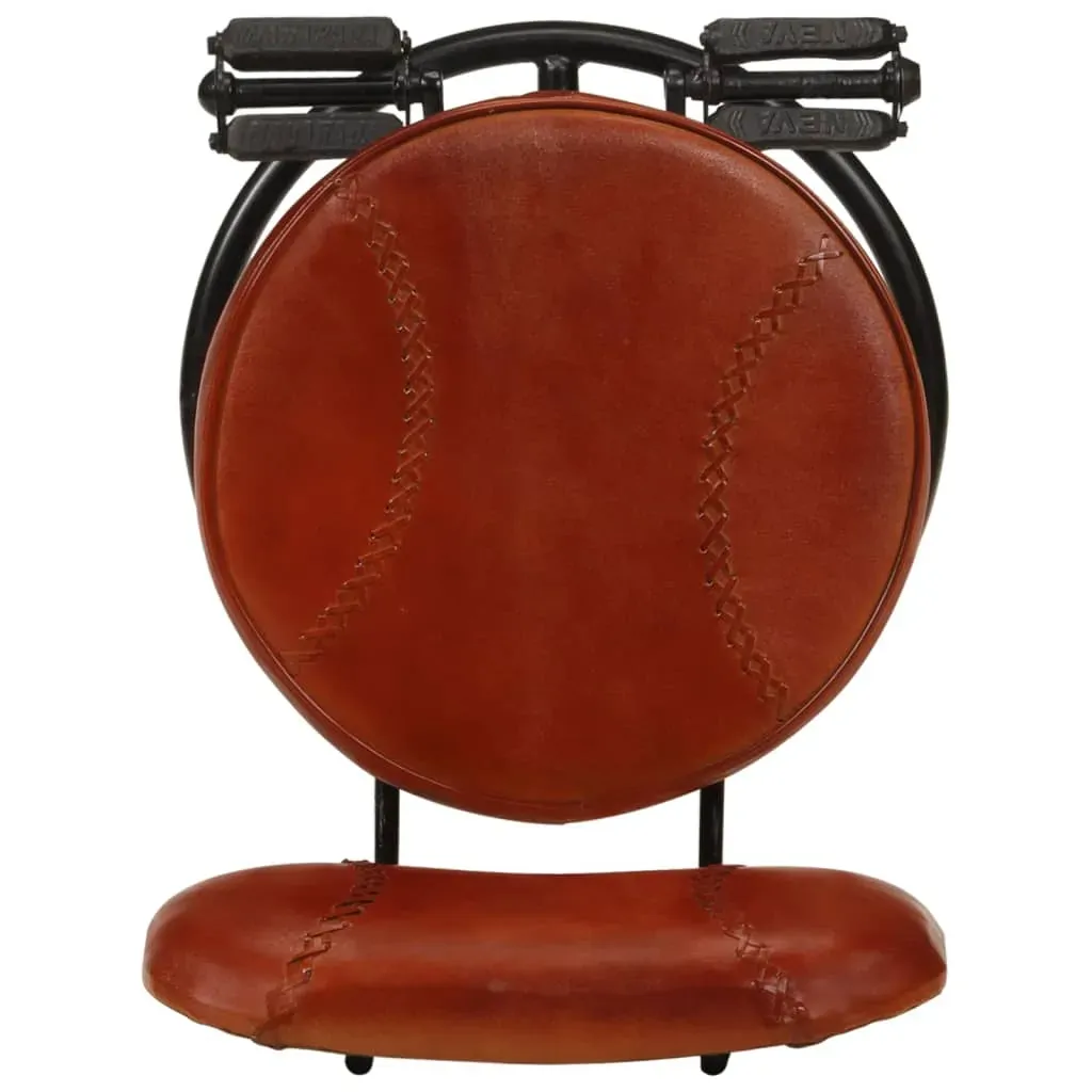 Bar Stools 2 pcs and Real Goat Leather Price