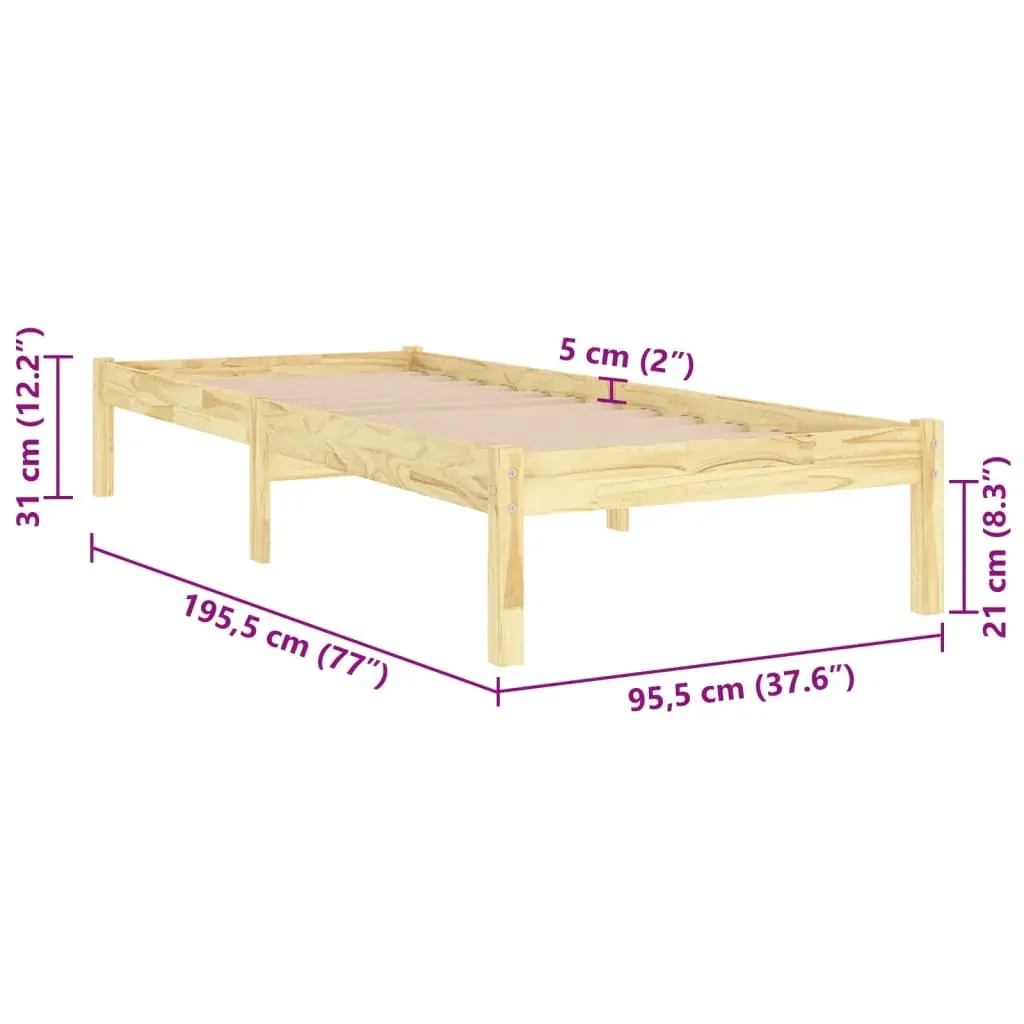 Bed Frame Solid Wood Price
