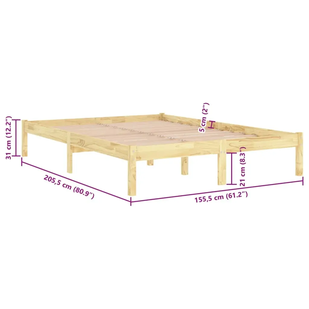 Bed Frame Solid Wood Price