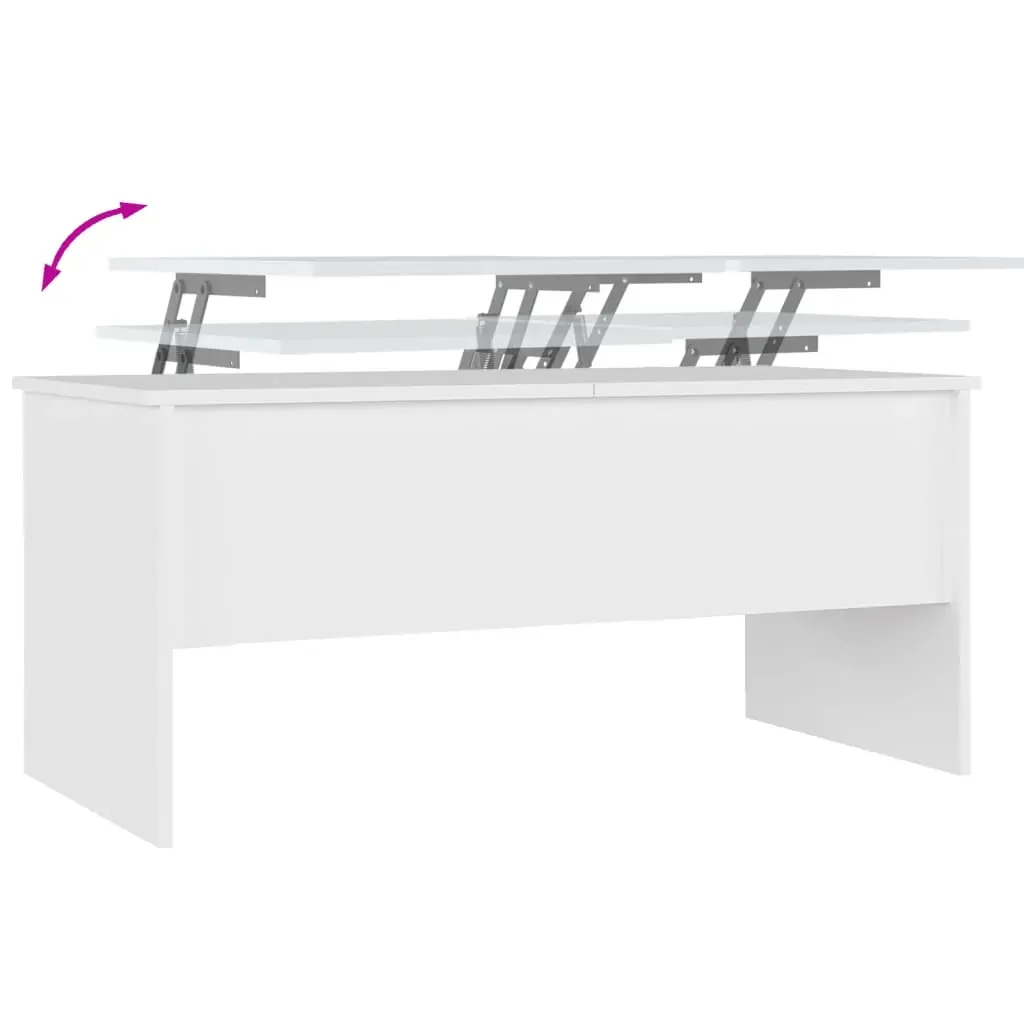 Coffee Table 102x50.5x46.5 cm Engineered Wood Price