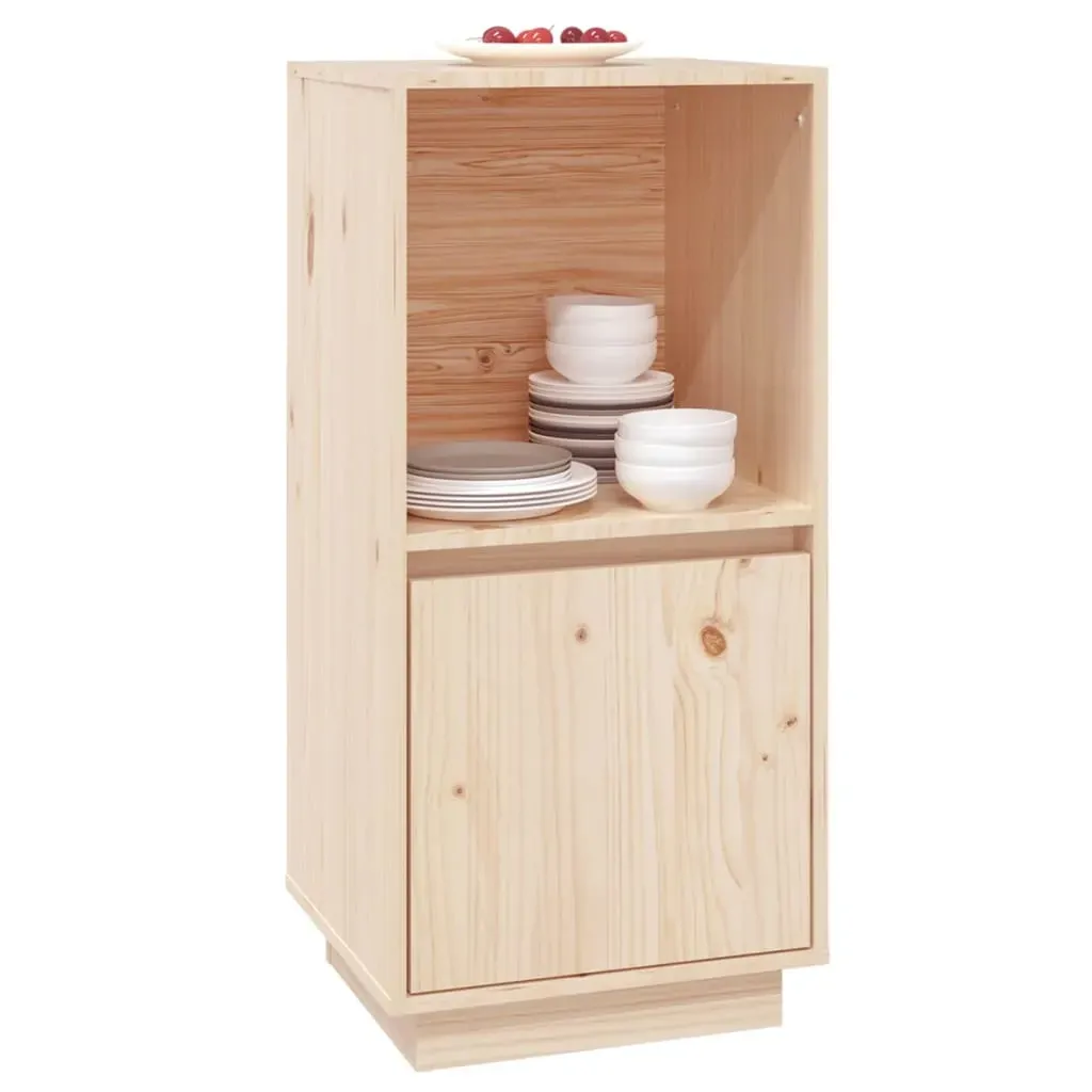 Sideboard 38x35x80 cm Solid Wood Pine Price