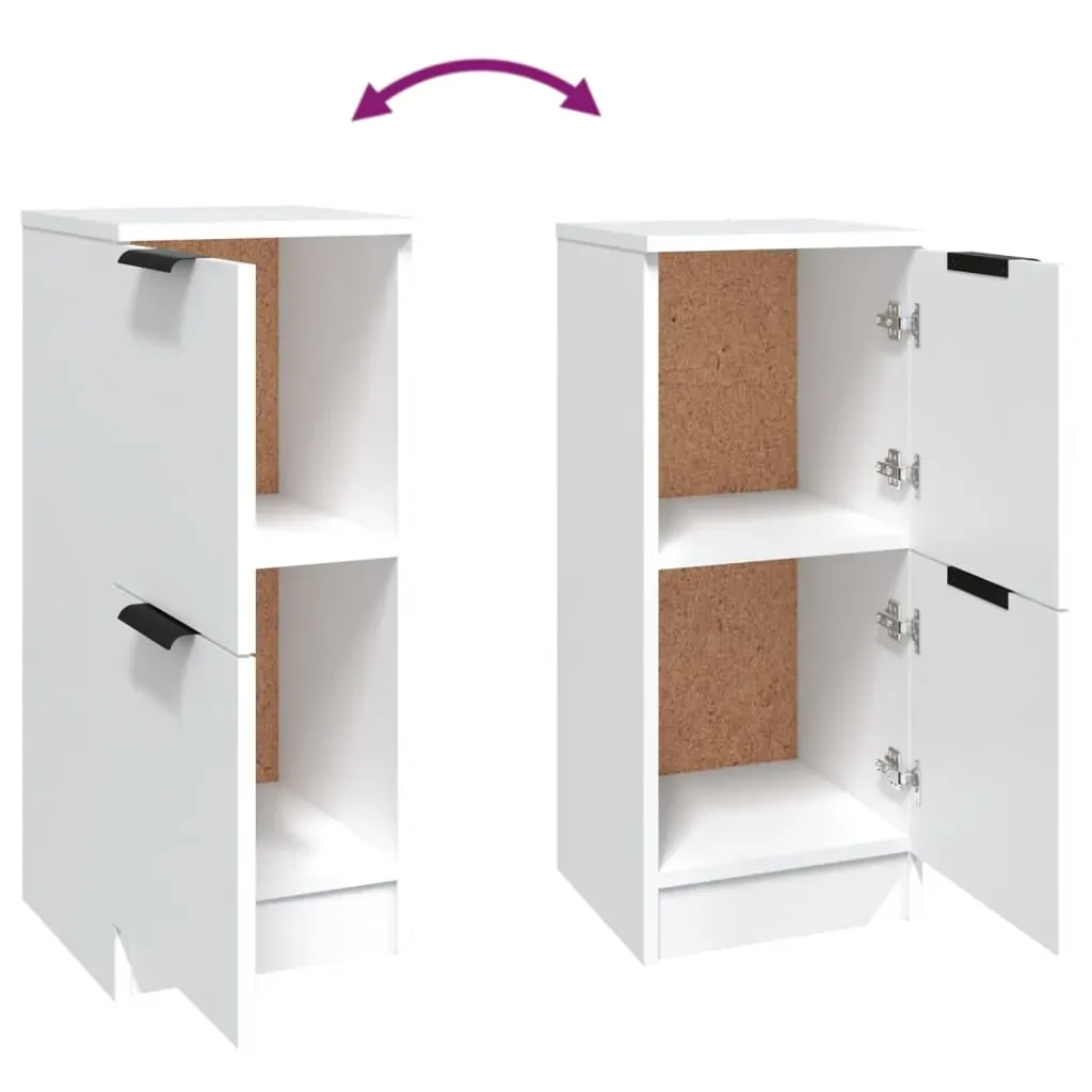 Sideboards 2 pcs 30x30x70 cm Engineered Wood Price