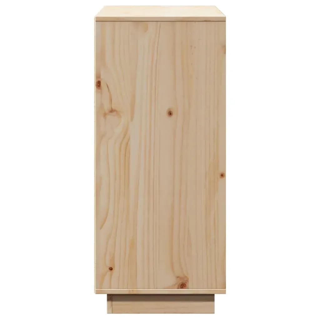 Sideboard 110.5x35x80 cm Solid Wood Pine Price