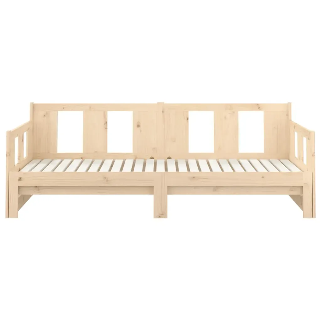 Devizes Pull-out Day Bed Solid Wood Pine 2x(92x187) cm Price