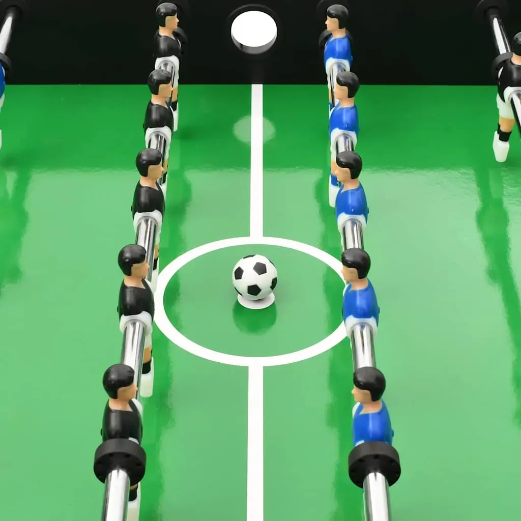 Folding Football Table 121x61x80 cm - Black, Light Brown Price