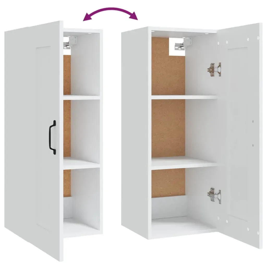 Hanging Cabinet 35x34x90 cm Engineered Wood Price