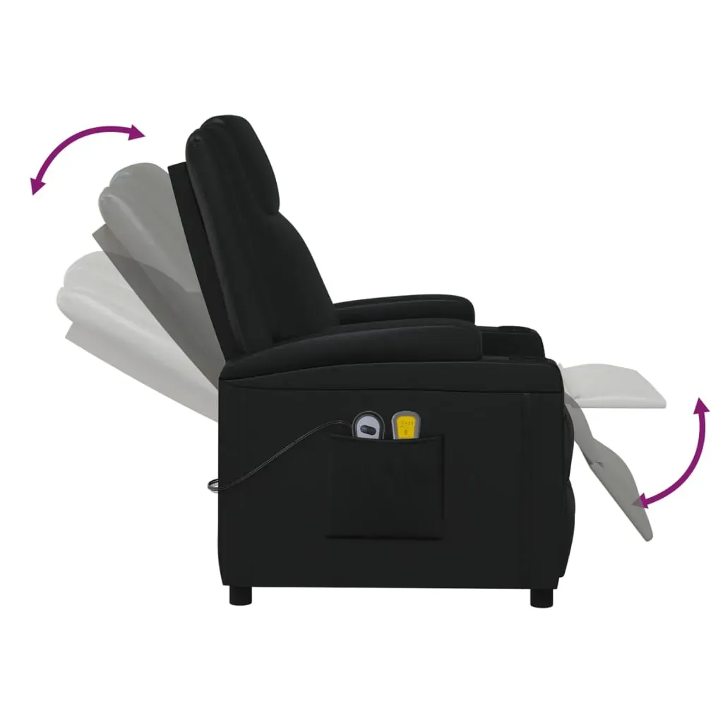 Stand up Massage Reclining Chair Faux Leather Price