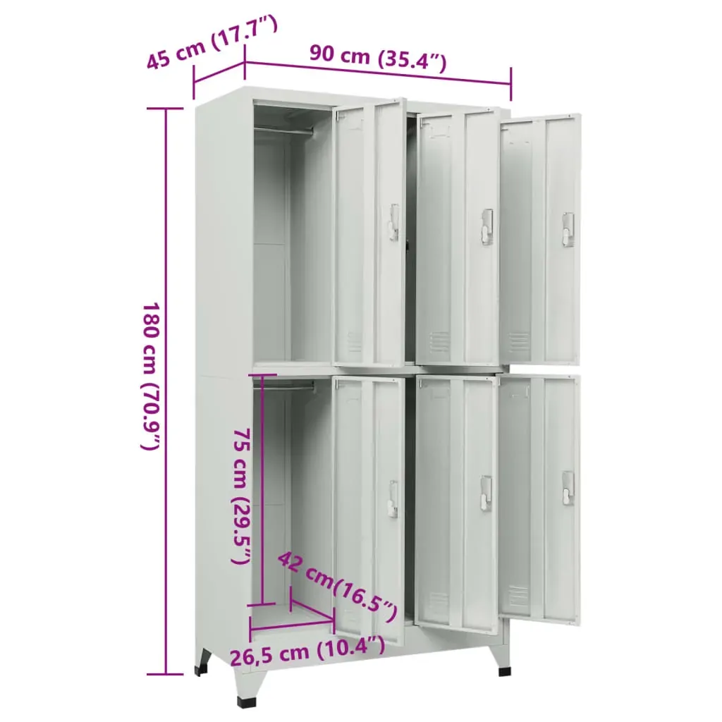 Locker Cabinet with Compartments Steel Price