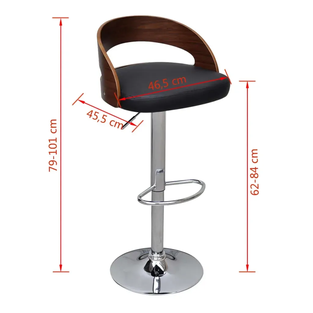 Bar Stools 2 pcs Bent Wood Price