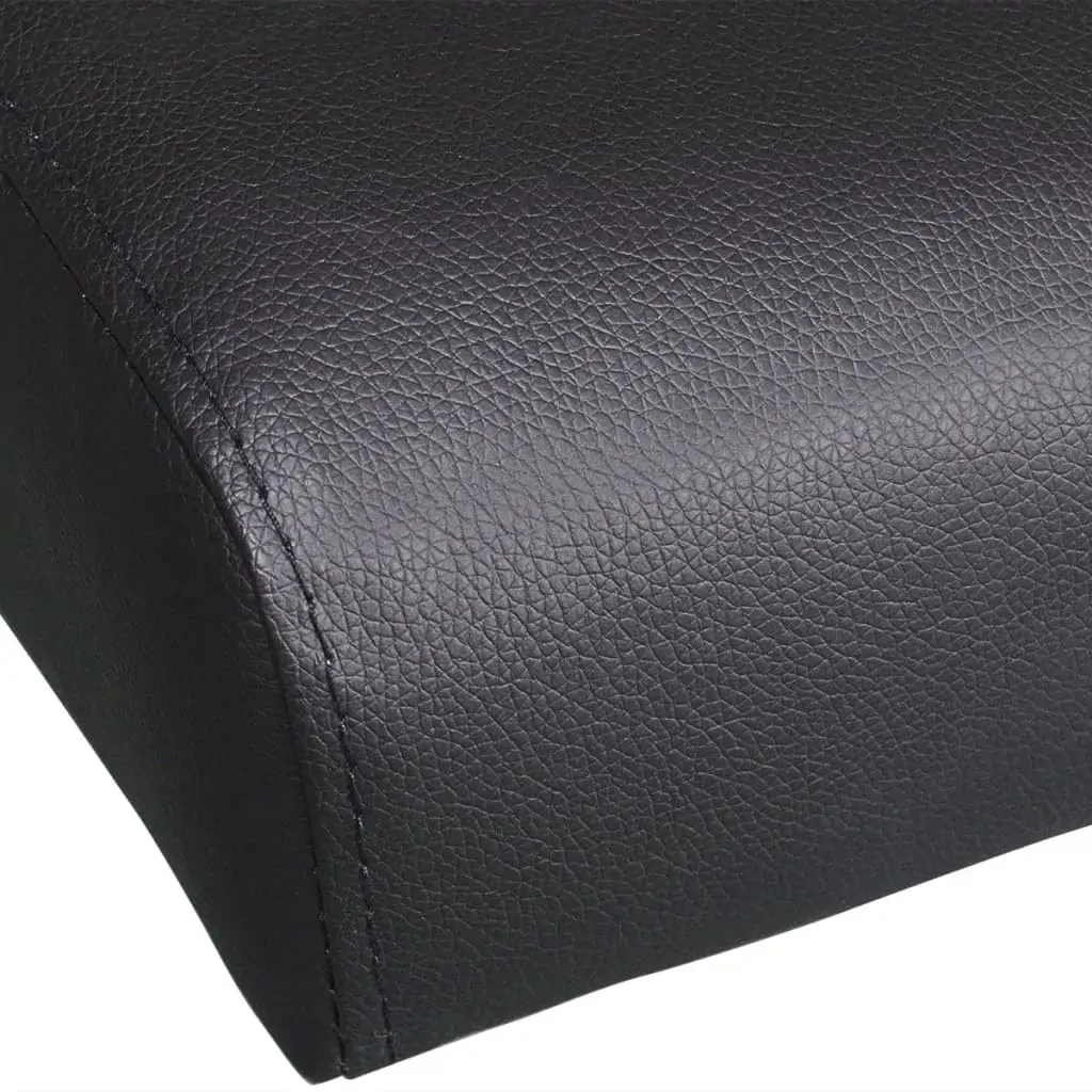 Rutland Sofa Bed with Two Pillows Artificial Leather Adjustable Price