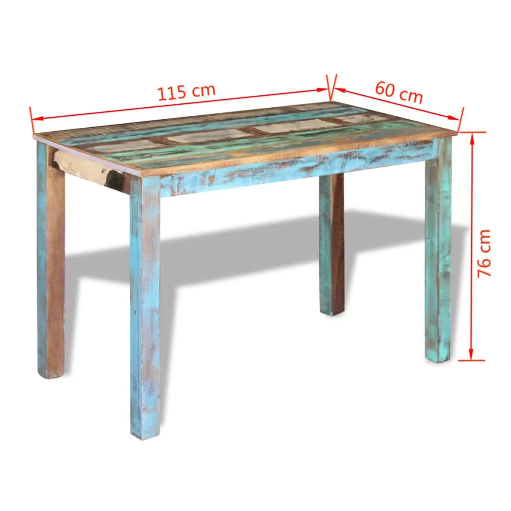 Dining Table Solid Reclaimed Wood Price