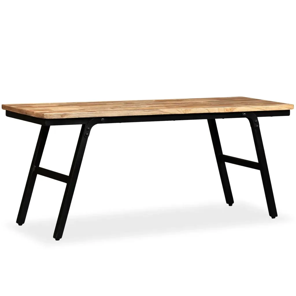 Bench Reclaimed Teak and Steel 110x35x45 cm Price