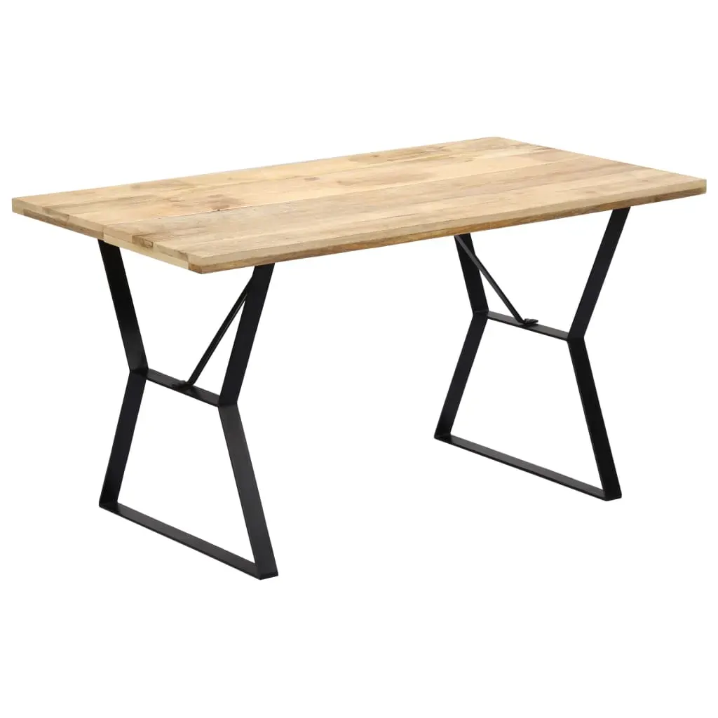 Dining Table 140x80x76 cm Solid Mango Wood Price