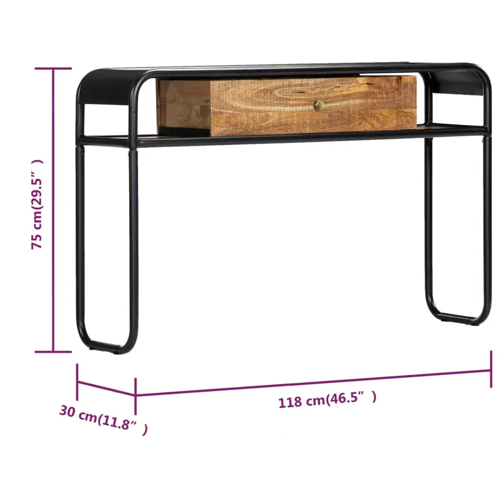 Console Table 118x30x75 cm Price
