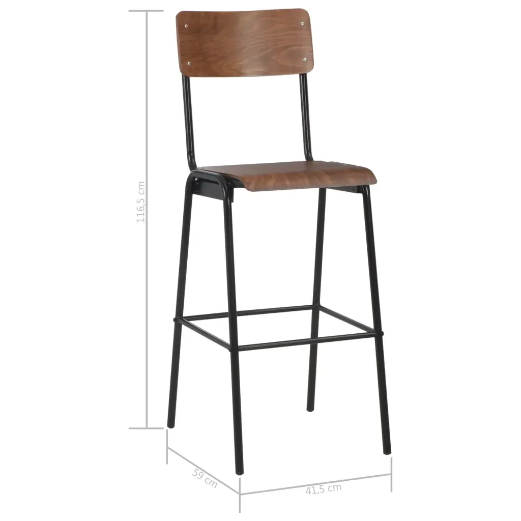 Bar Chairs Solid Plywood Steel Price