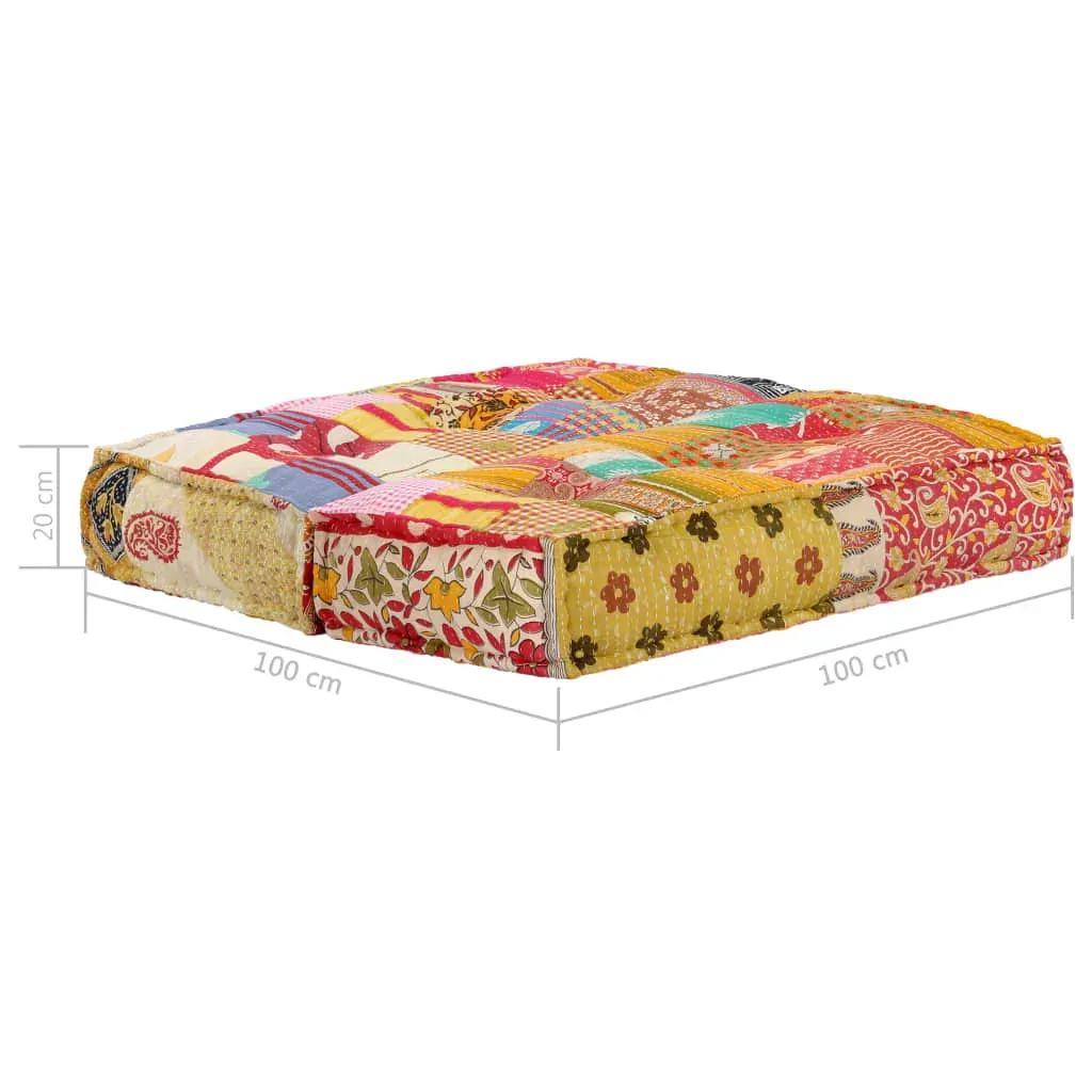 Caldicot Pouffe 100x100x20 cm Fabric Price