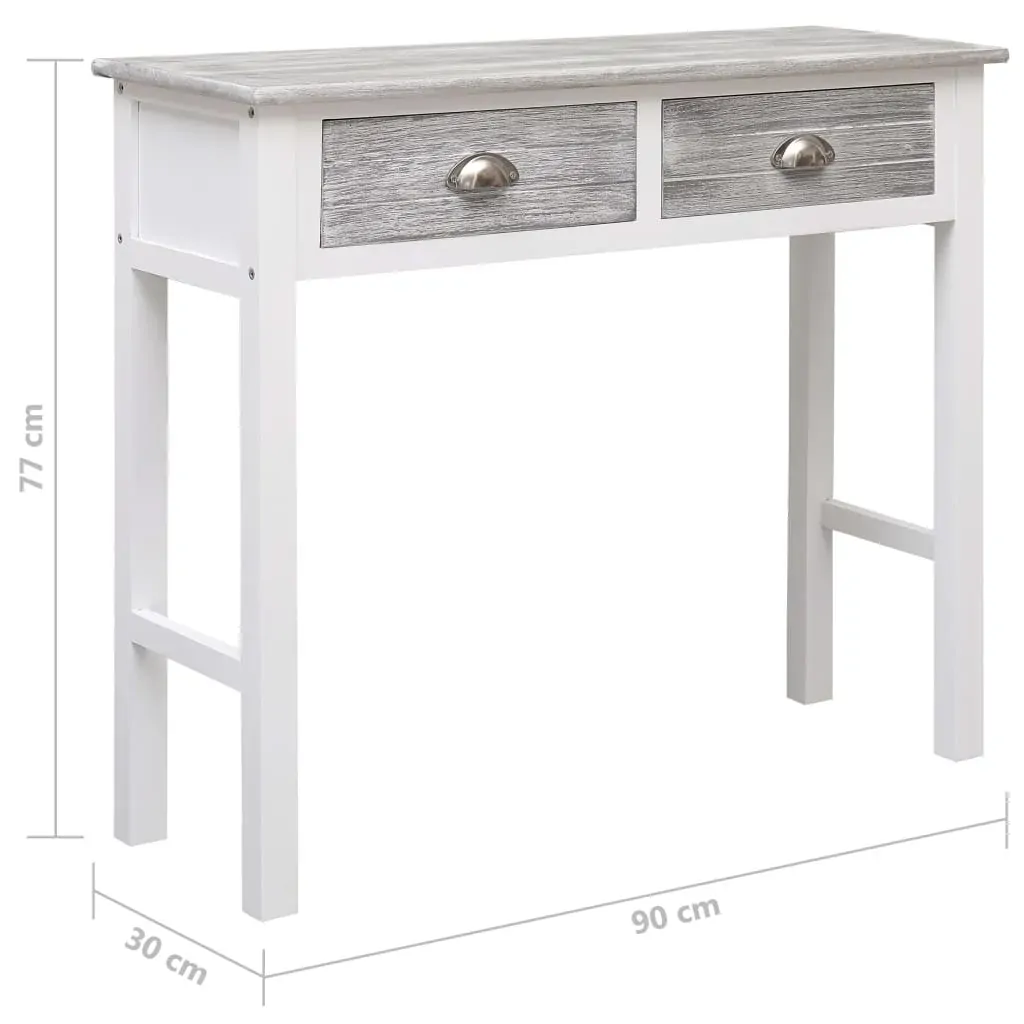 Console Table 90x30x77 cm Wood Price