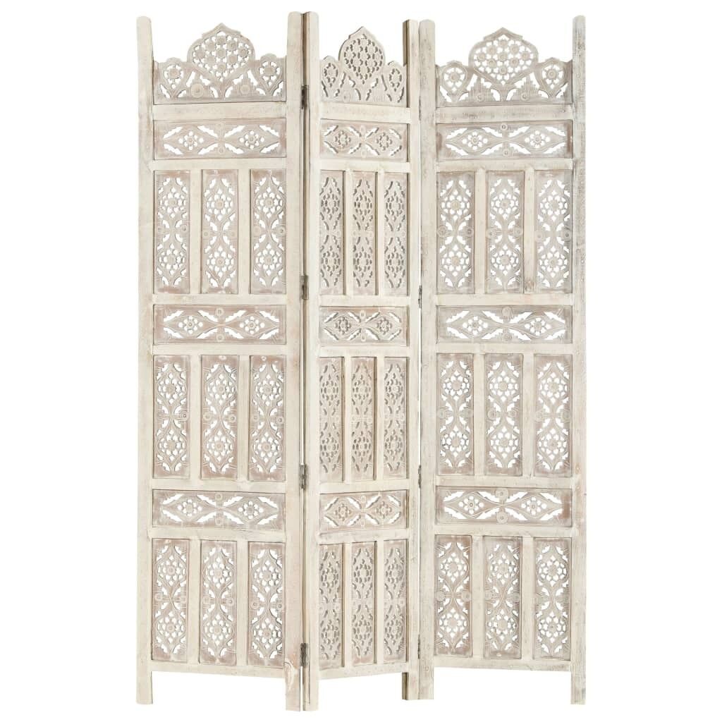 Puyallup Hand carved Room Divider 120x165 cm Solid Mango Wood Price