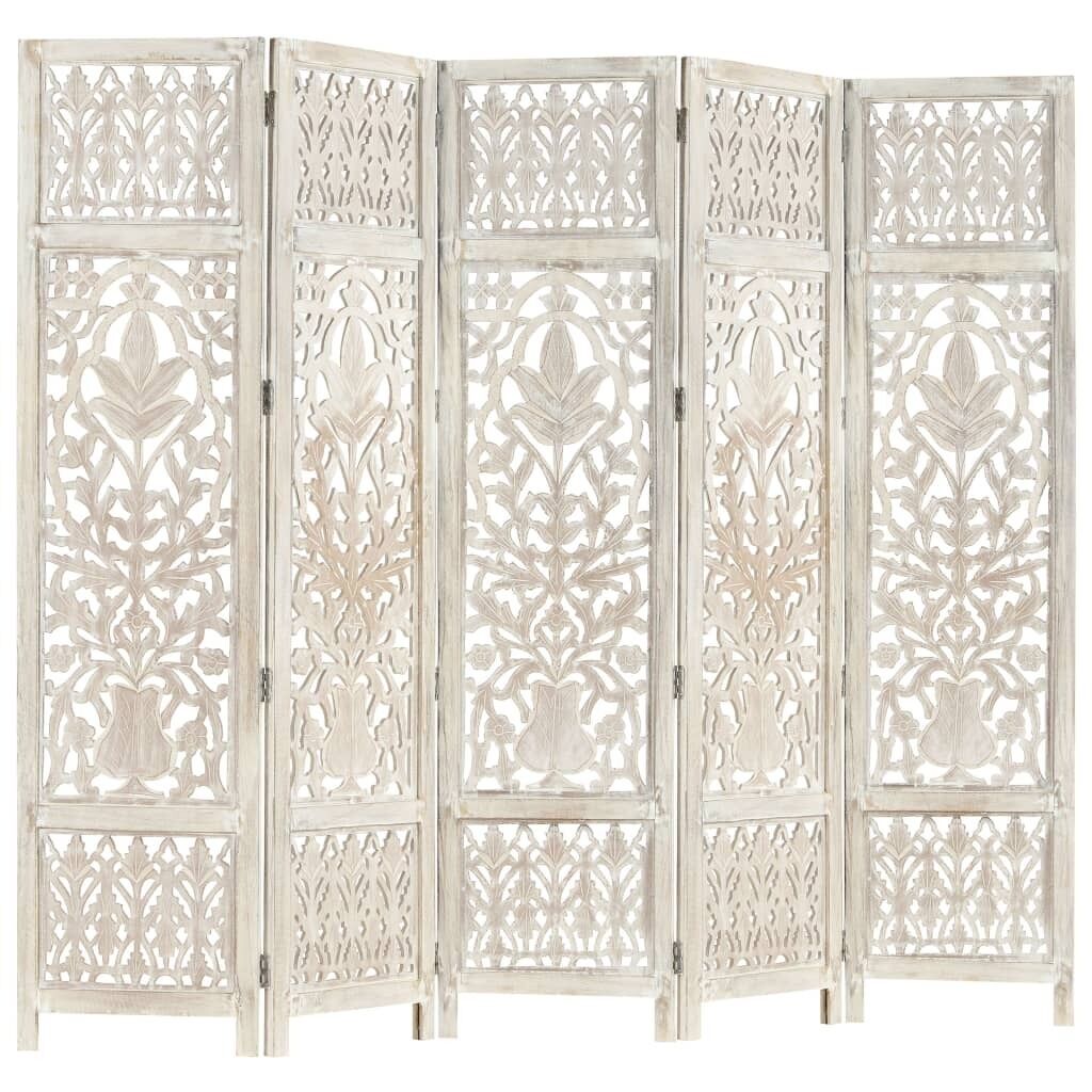 Whittier Hand carved Room Divider 200x165 cm Solid Mango Wood Price