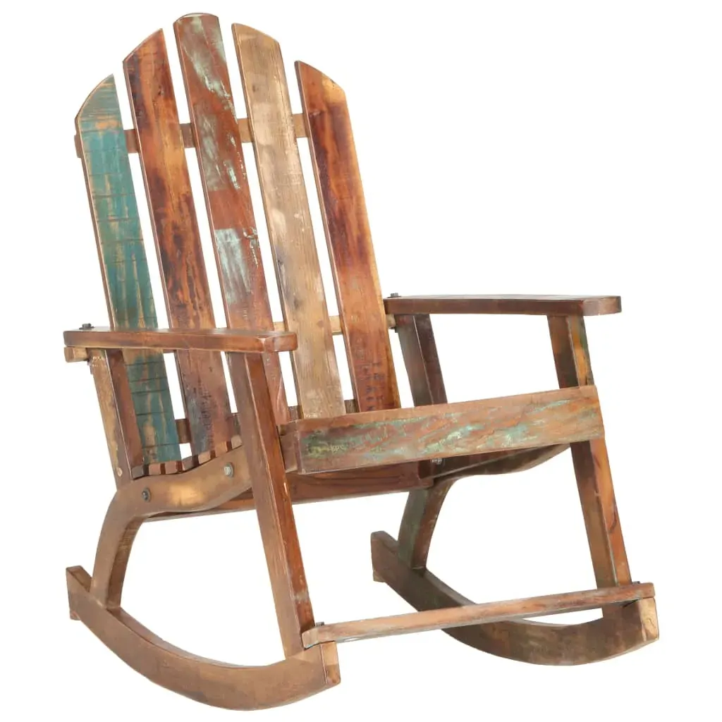 Garden Rocking Chair Solid Reclaimed Wood Price