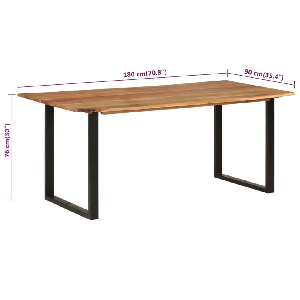 Dining Table Solid Acacia Wood Price