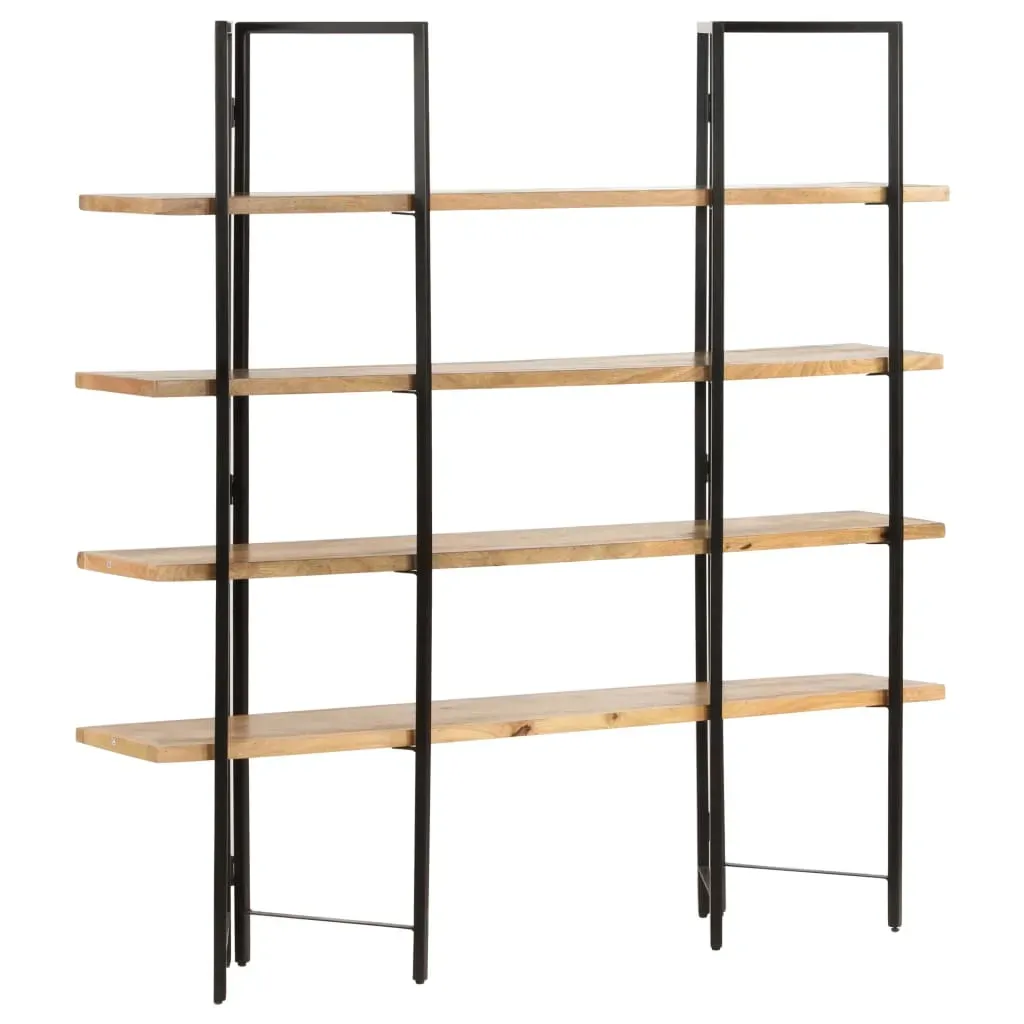 4-Tier Bookcase Solid Mango Wood Price