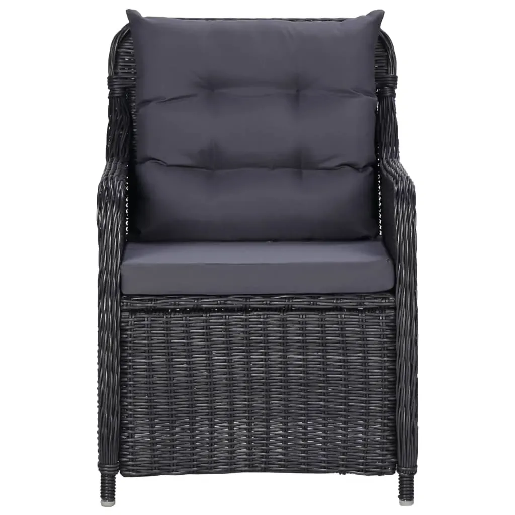 11 Piece Outdoor Dining Set Poly Rattan Price
