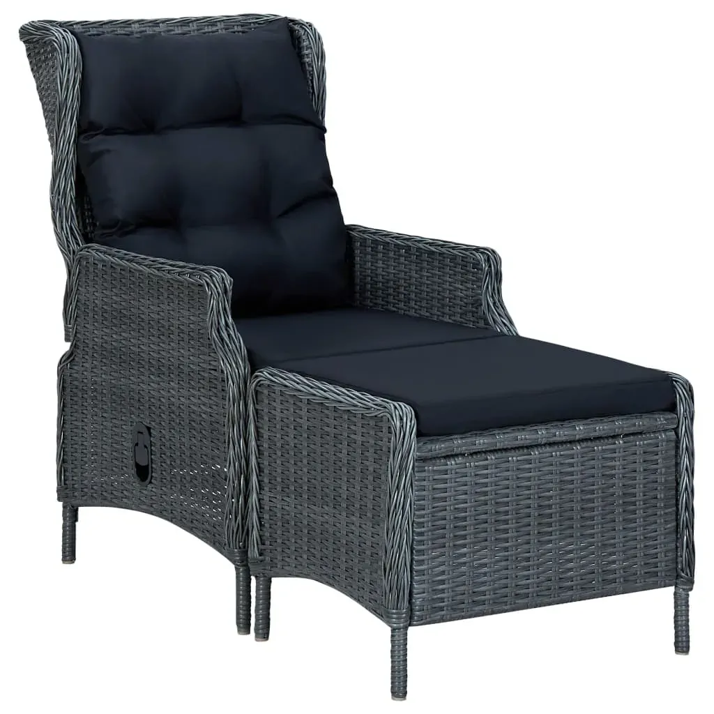 2 Piece Garden Lounge Set with Cushions Poly Rattan Price