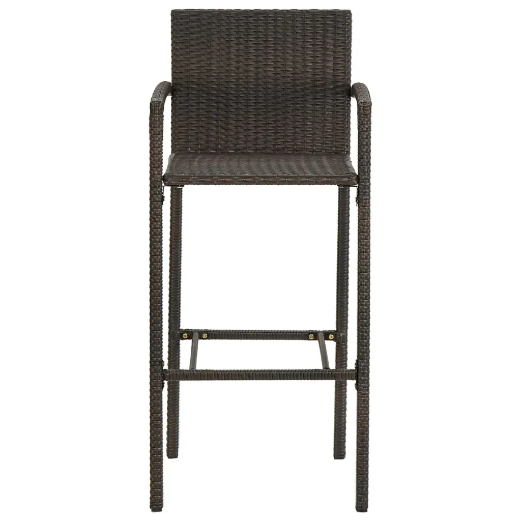 Garden Bar Set Poly Rattan Price