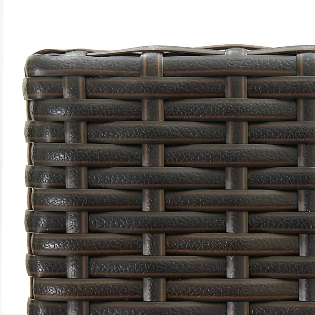 Outdoor Bar Set with Armrest Poly Rattan Price