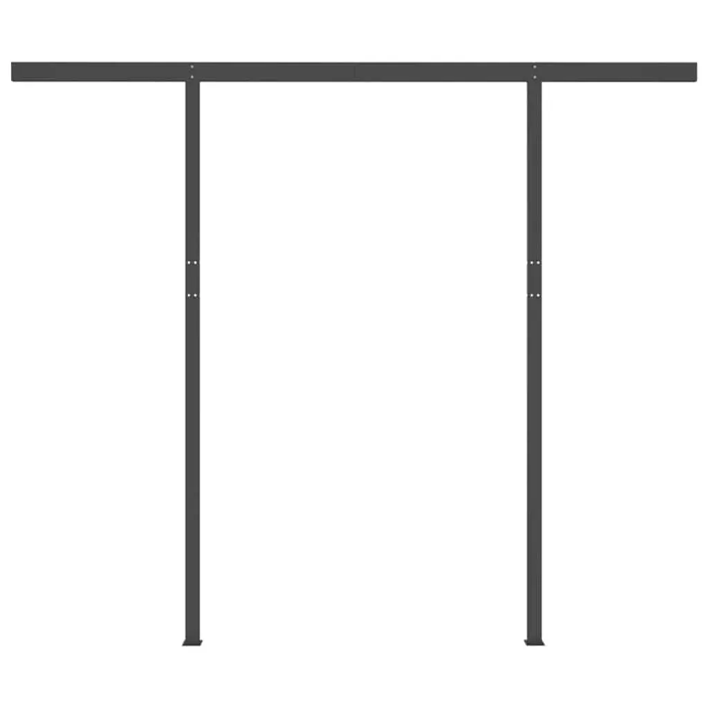 Manual Retractable Awning with LED Price