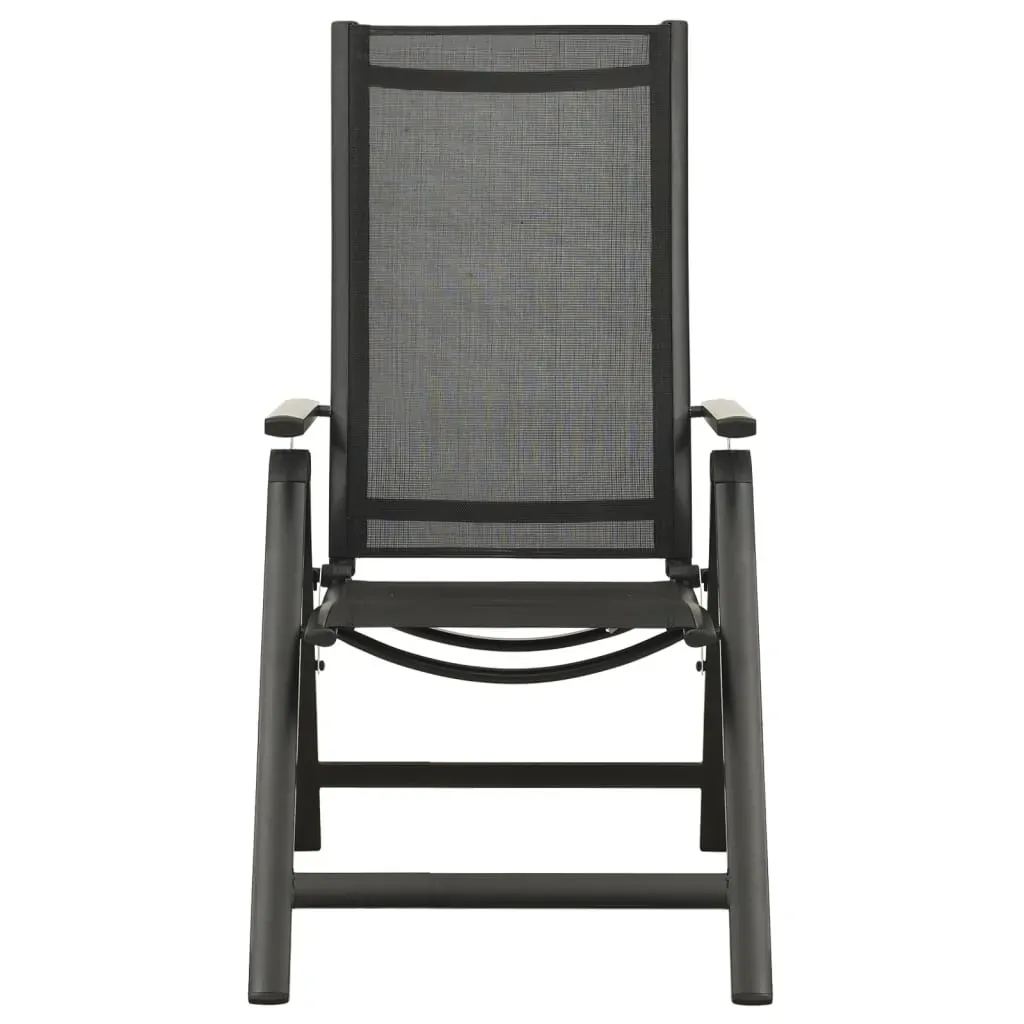 Garden Dining Set Aluminium Anthracite Price