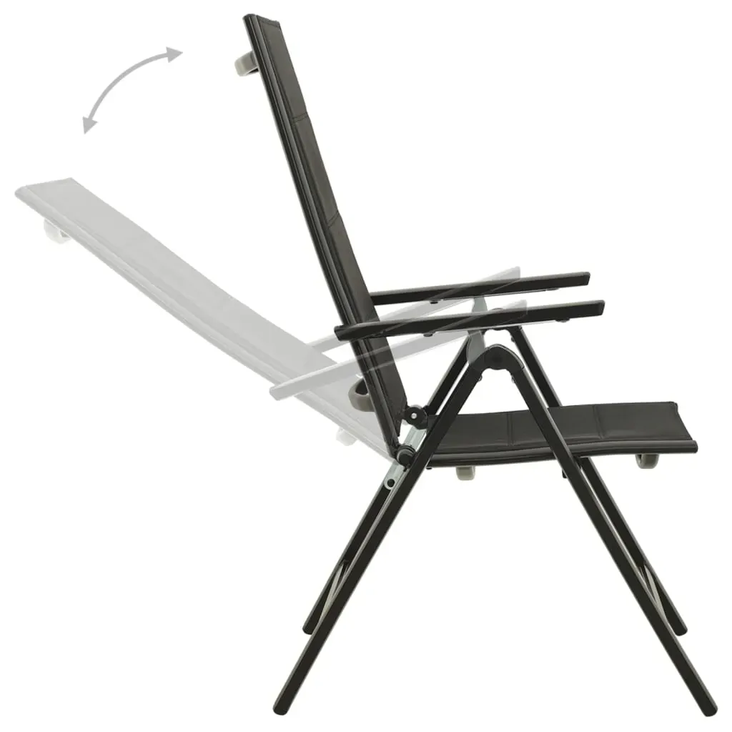 Bistro Set Black and Anthracite Price