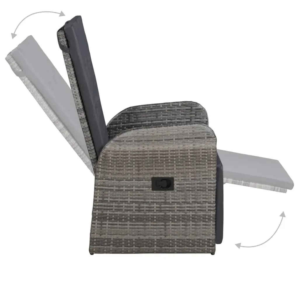 Garden Dining Set Grey Price