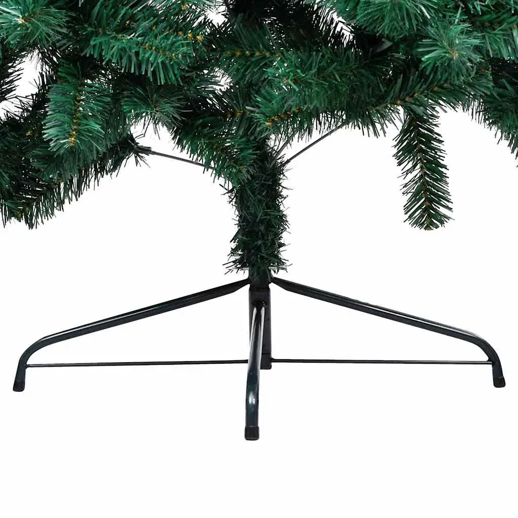 Artificial Half Christmas Tree with LEDs&Ball Set Price