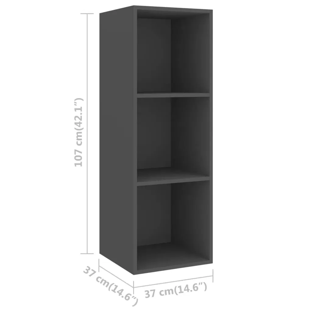 Waukegan 3 Piece TV Cabinet Set Engineered Wood Price