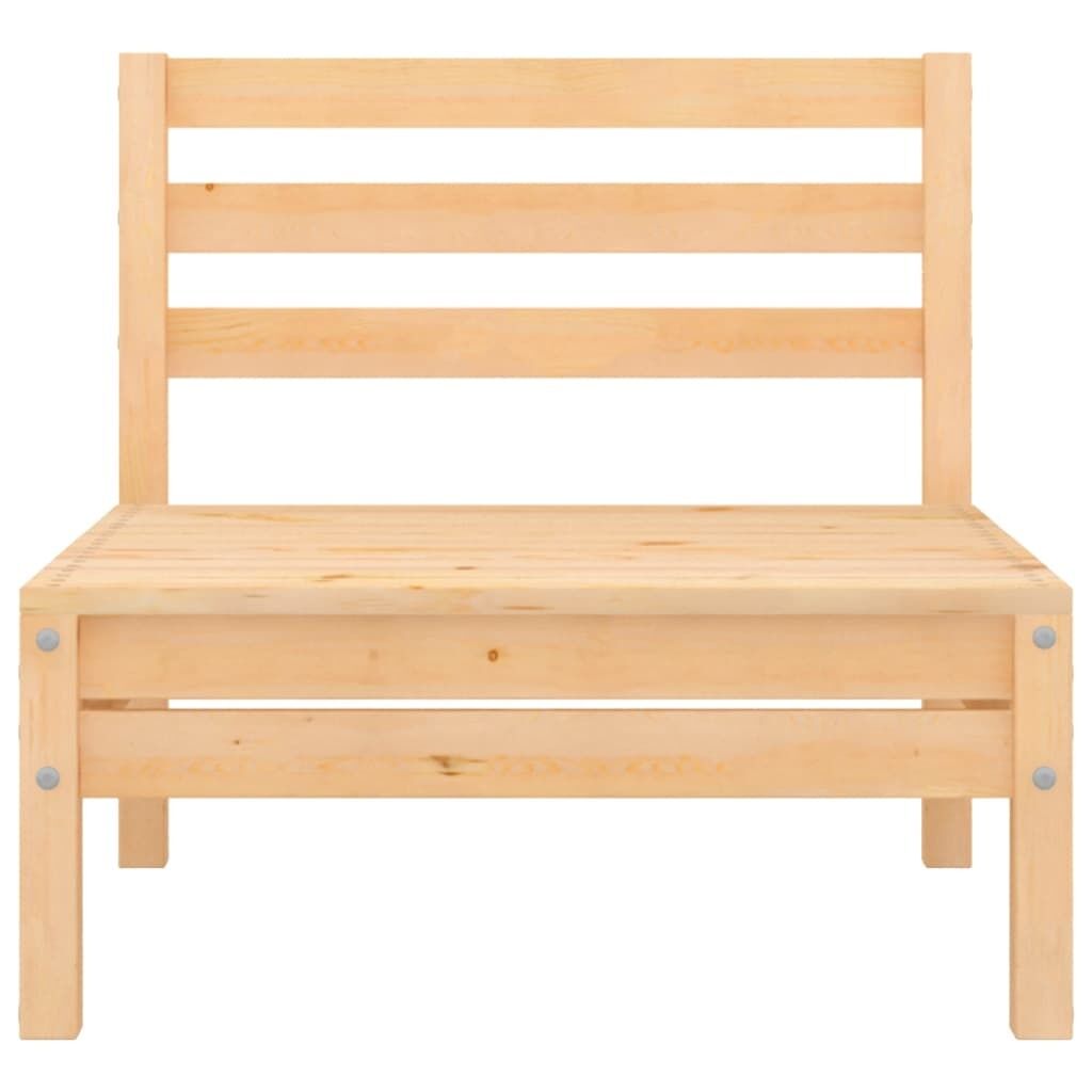 6 Piece Garden Lounge Set Solid Pinewood Price