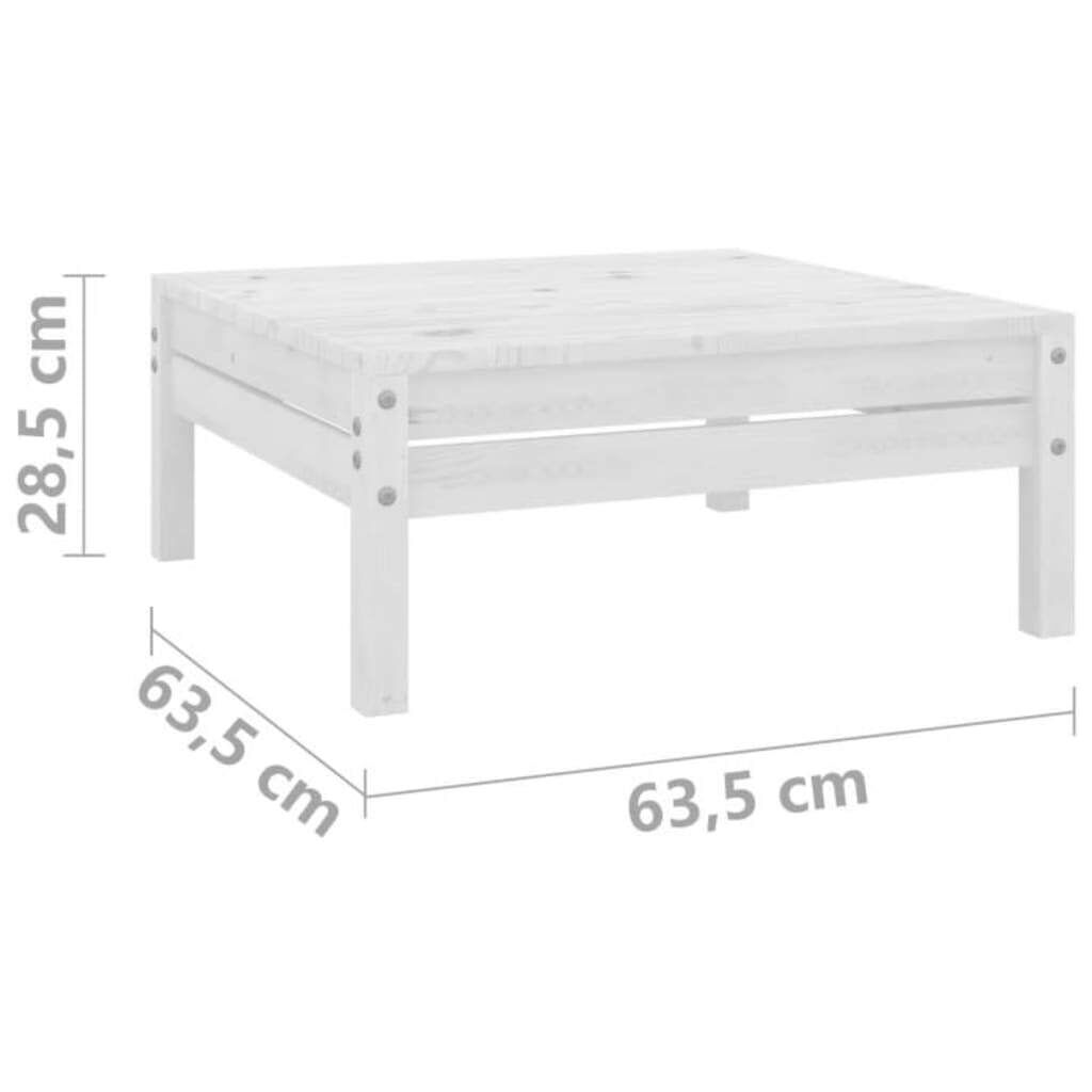 14 Piece Garden Lounge Set Solid Pinewood Price