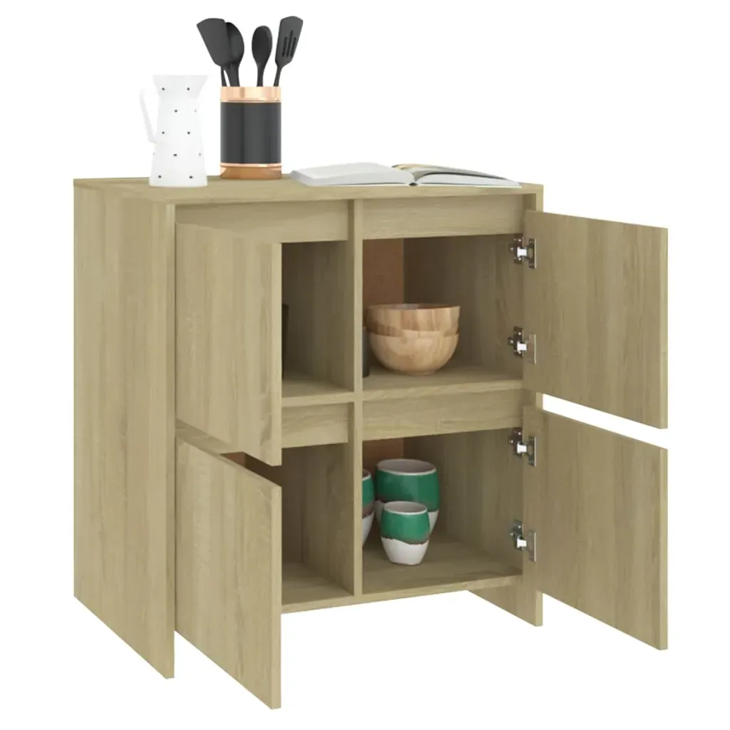Sideboards 2 pcs 70x41x75 cm Engineered Wood Price