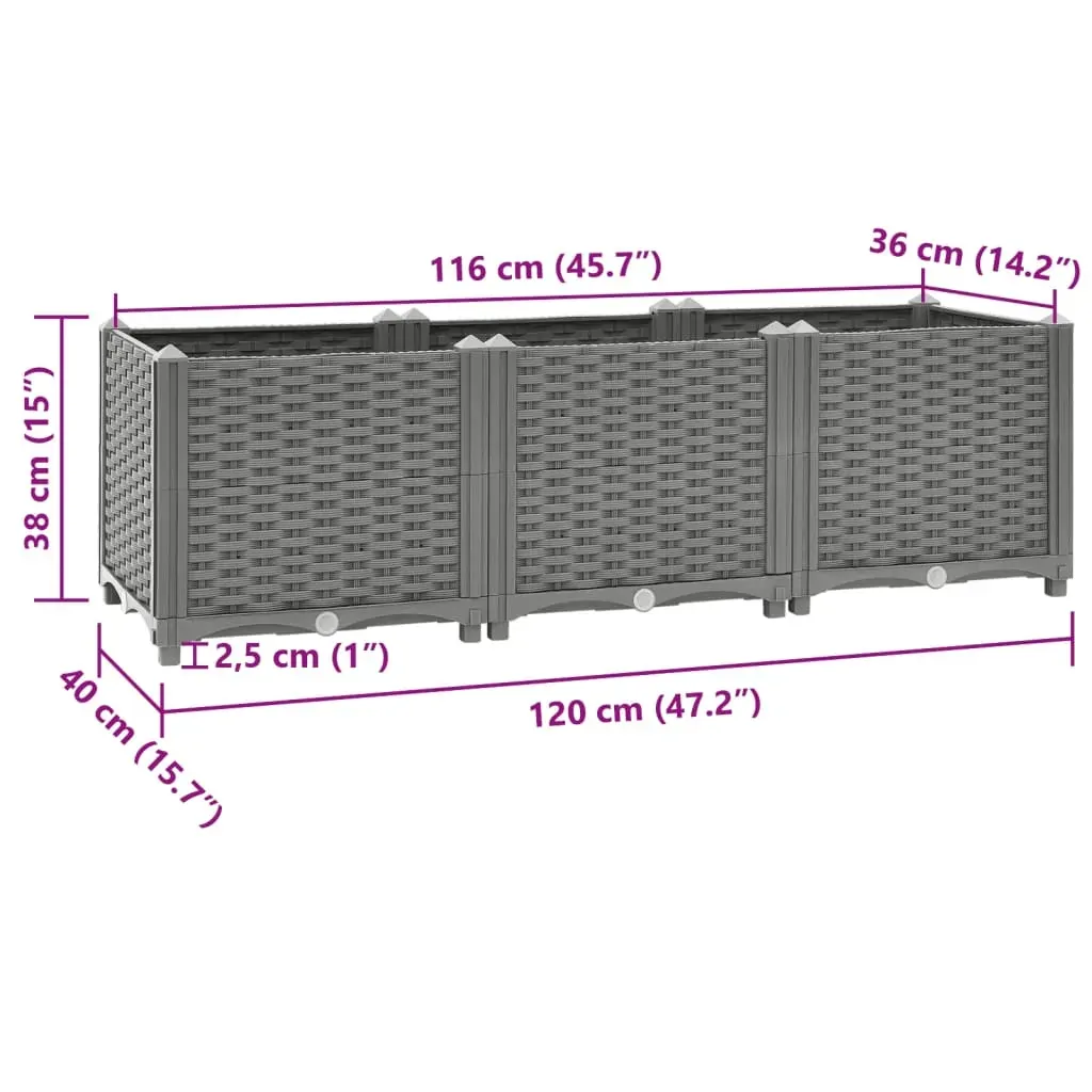 Raised Bed Polypropylene Price