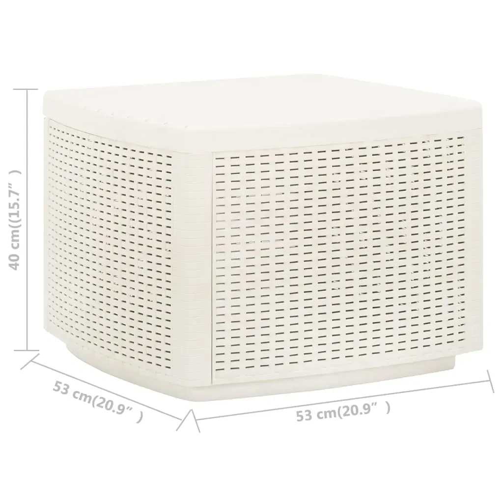 Garden Table 53x53x40 cm Plastic Price