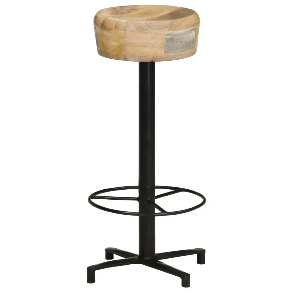 Bar Stools 2 pcs Solid Mango Wood Price